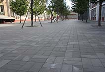 仁创透水砖应用于北京温泉二中